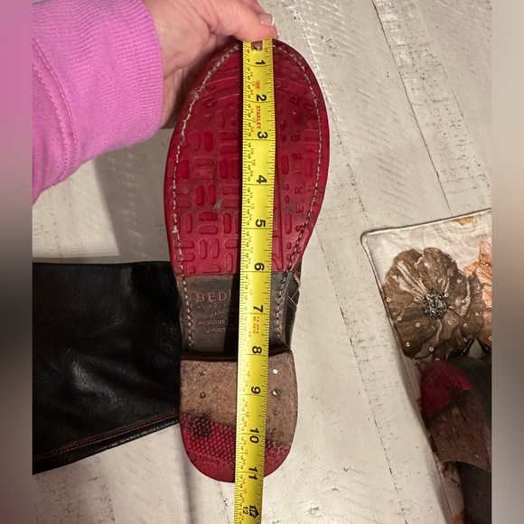 Bed Stü Black Manchester Lace-up Ankle-zip Boots EUC Size 8.5 fits like 9! - Picture 8 of 11